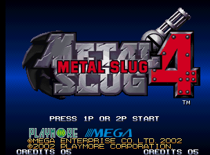 Metal Slug 4 screenshot 3 for Neo Geo AES